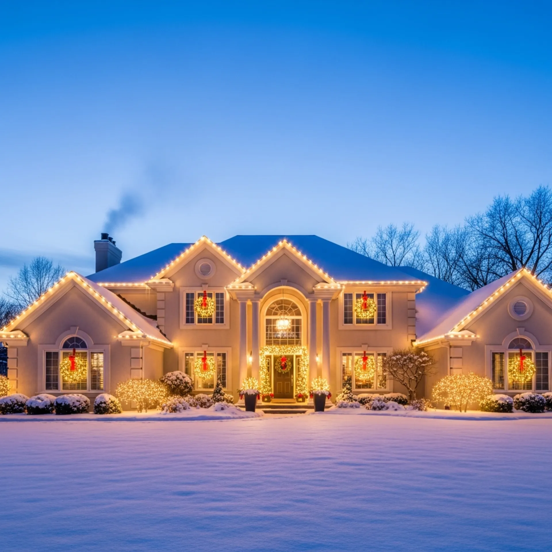 Christmas lights in Nampa, Idaho